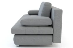 Sofy| Sofa rozkładana 3-osobowa szara PRATO
