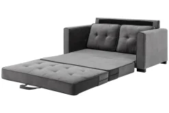 Sofa rozkładana 2-osobowa szara WARIANO