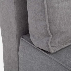 VOTI Sofa rozkładana 3-osobowa szara GRIS