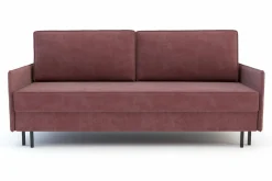 Exline Sofa rozkładana różowa NELLY