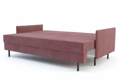 Exline Sofa rozkładana różowa NELLY