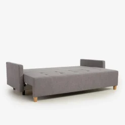 Sofy| Sofa rozkładana szara ALBERTA
