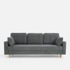 Sofy|inny Sofa rozkładana szara AURA
