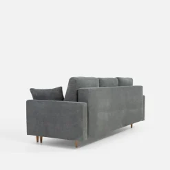 Sofy|inny Sofa rozkładana szara AURA