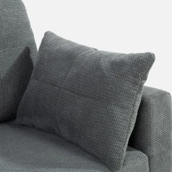 Sofy|inny Sofa rozkładana szara AURA