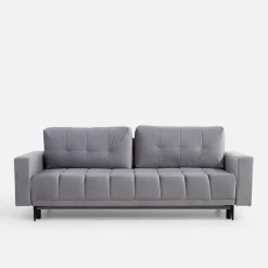 Sofy|inny Sofa rozkładana szara CARO