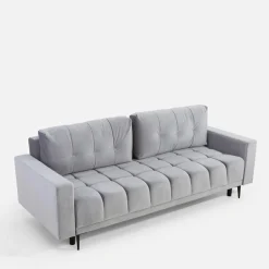 Sofy|inny Sofa rozkładana szara CARO
