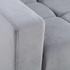 Sofy|inny Sofa rozkładana szara CARO