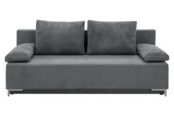 Sofy| Sofa rozkładana szara ELBA