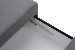 Sofy| Sofa rozkładana szara ELBA