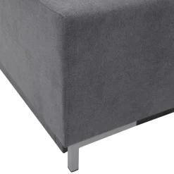 Sofy| Sofa rozkładana szara ELBA