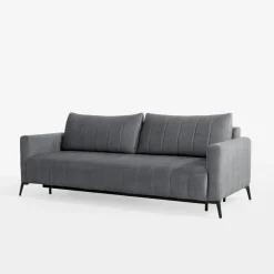 Sofy|Instilo Sofa rozkładana szara MARION