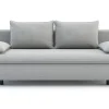 Sofa rozkładana szara PASO