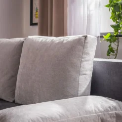 inny Sofa rozkładana szara SALINA