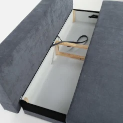 inny Sofa rozkładana szara SALINA