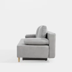 Exline Sofa rozkładana szara TREVISO