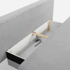 Exline Sofa rozkładana szara TREVISO