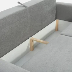 Sofy|inny Sofa rozkładana szara ŁUKASZ