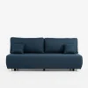 Fresh Sofa rozkładana szaroniebieska STAR