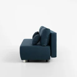 Fresh Sofa rozkładana szaroniebieska STAR