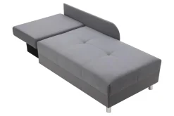 Sofy|Sofy| Sofa rozkładana szaro-różowa LETTO lewa