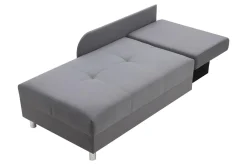 Dzieci Sofa rozkładana szaro-różowa LETTO prawa
