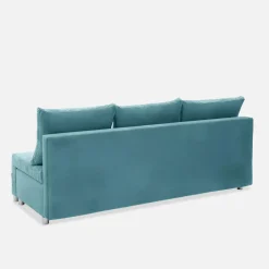 Sofy|Sofy| Sofa rozkładana turkusowa FIORE