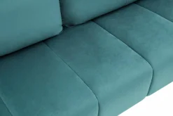 Fresh Sofa rozkładana turkusowa 3-osobowa ETNA