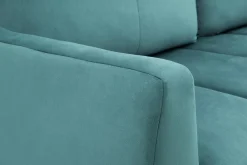 Fresh Sofa rozkładana turkusowa 3-osobowa ETNA