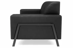 Sofy| Sofa skórzana czarna ZENIT