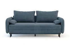 Sofa szara VAMOS nóżki czarne