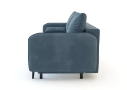 Sofa szara VAMOS nóżki czarne