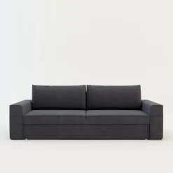 Mavik Sofa szara z kieszenią LOLLY