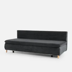 Sofy| Sofa sztruksowa ciemnoszara MAYA