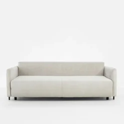 Sofa sztruksowa jasnobeżowa SORRENTO NEW