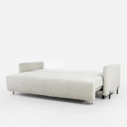 Sofa sztruksowa jasnobeżowa SORRENTO NEW