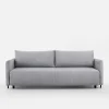Sofy|inny Sofa sztruksowa jasnoszara SORRENTO NEW