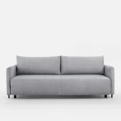 Sofy|inny Sofa sztruksowa jasnoszara SORRENTO NEW