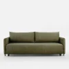 Sofy|inny Sofa sztruksowa oliwkowa SORRENTO NEW