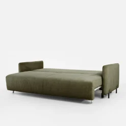 Sofy|inny Sofa sztruksowa oliwkowa SORRENTO NEW