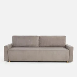 inny Sofa sztruksowa szara DIEGO