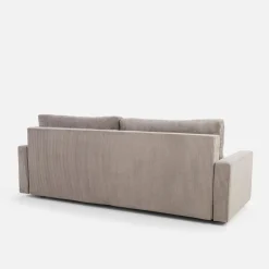 inny Sofa sztruksowa szara DIEGO