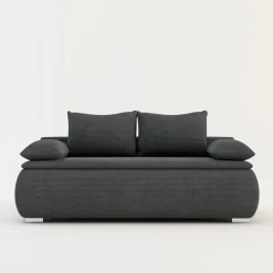 Sofa sztruksowa szara LIVSI