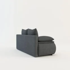 Sofa sztruksowa szara LIVSI