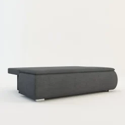 Sofa sztruksowa szara LIVSI