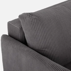 inny Sofa sztruksowa szara SORRENTO NEW