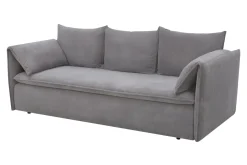 New Form Sofa sztruksowa szara SUNNY