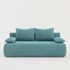 Sofy|Milo Sofa sztruksowa turkusowa LIBIA