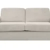 Werdomo Sofa sztruksowa z materacem OMBRE
