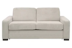 Werdomo Sofa sztruksowa z materacem OMBRE